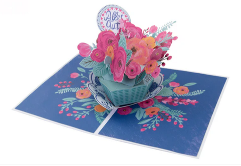 Pop-Up Karte "Alles Gute" (B6)