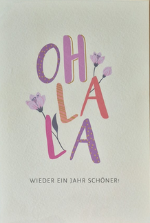 OH LA LA wieder ein Jahr schöner (B6)