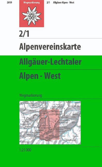 Allgäuer-Lechtaler-Alpen - West (Deutscher Alpenverein E.V.)