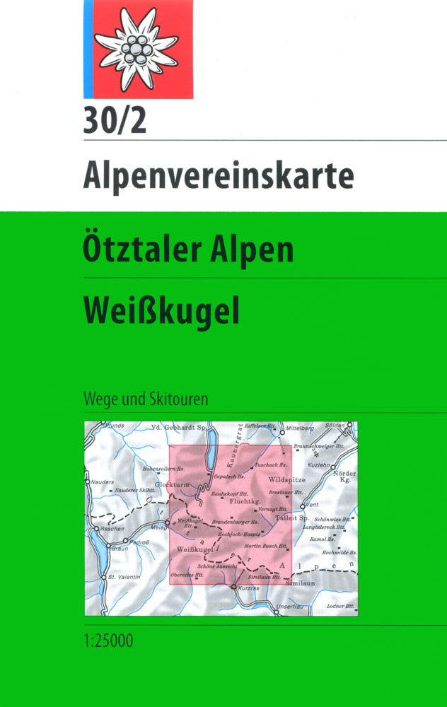 Ötztaler Alpen - Weißkugel (Österreichischer Alpenverein)
