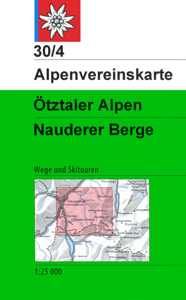 Ötztaler Alpen - Nauderer Berge (Österreichischer Alpenverein)