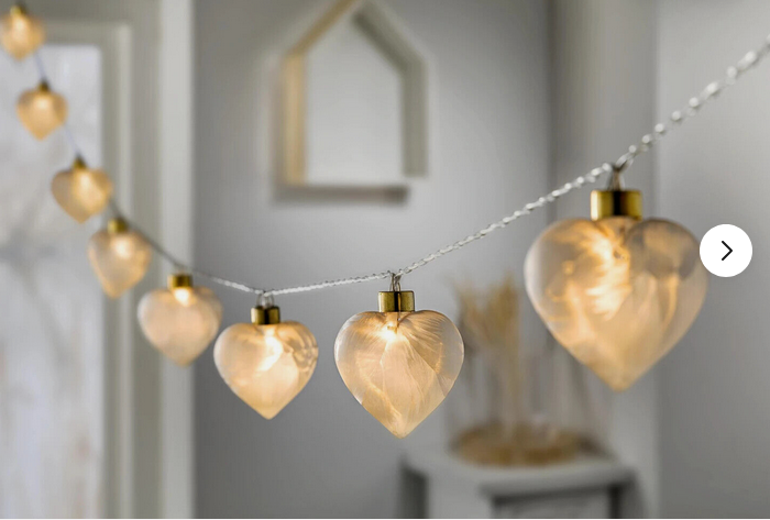 LED-Lichterkette "Frozen Heart"