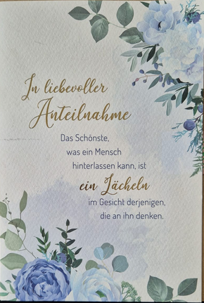 In liebevoller Anteilnahme (B6)
