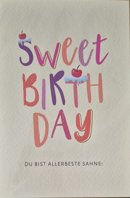 SWEET BIRTHDAY (B6)