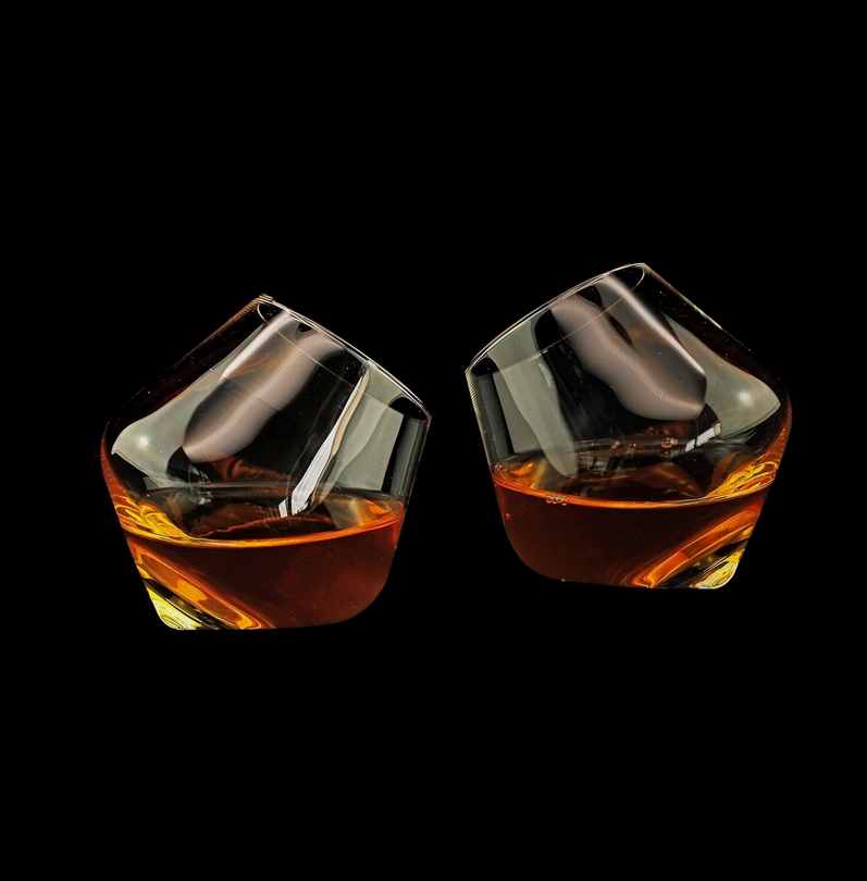 Rollende Whiskey-Gläser 2er Set