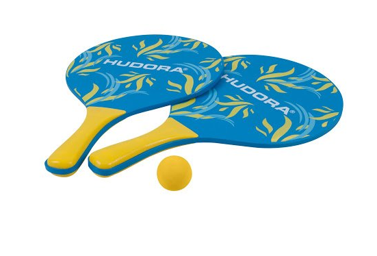 Beachballset SEASIDE 3-teilig in gelb/bl