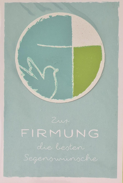Zur Firmung die besten Segenswünsche (B6)