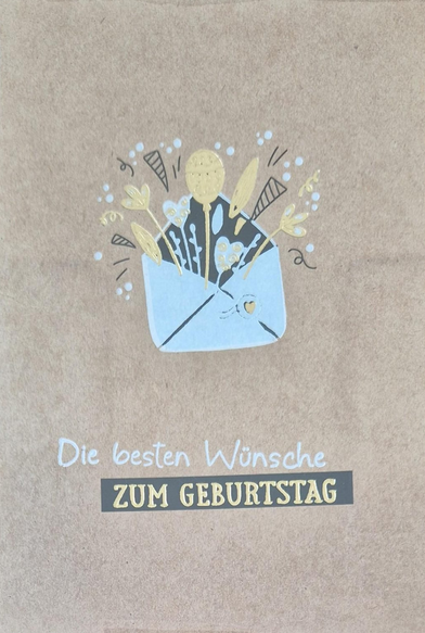 Die besten Wünsche zum Geburtstag (B6)