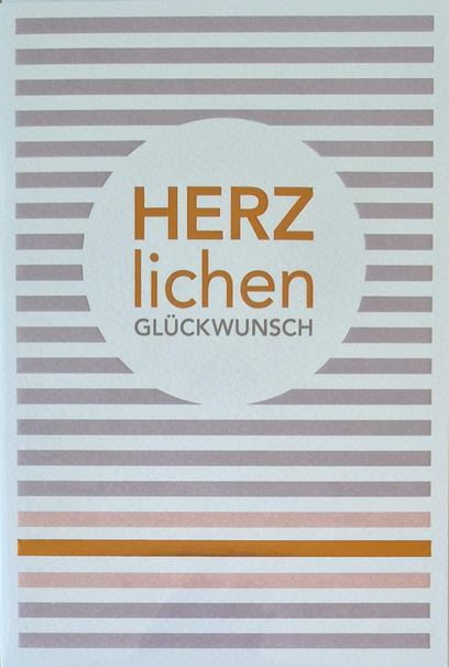 Herzlichen Glückwunsch (B6)