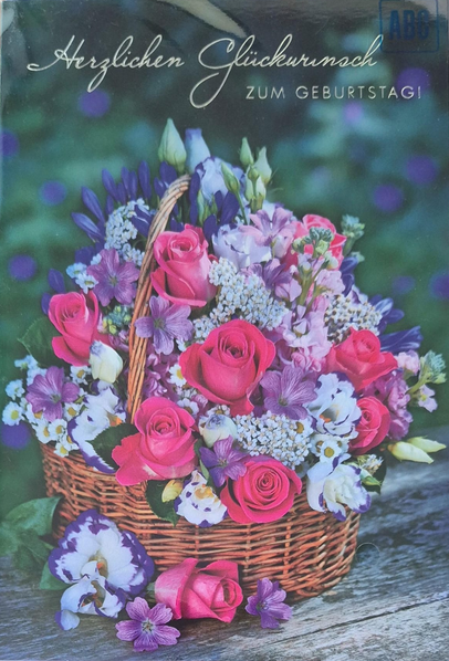 Herzlichen Glückwunsch zum Geburtstag (B6)