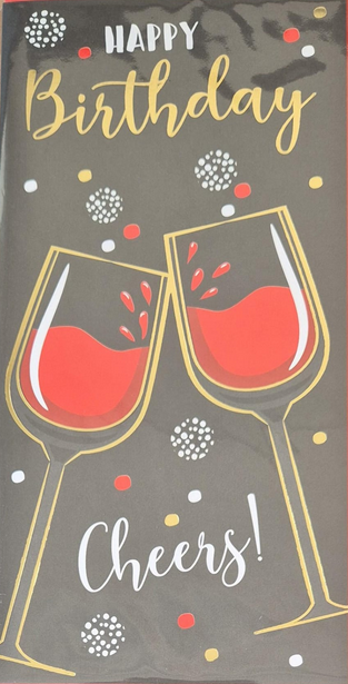 Happy Birthday (10.5 x 21 cm)