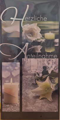 Herzliche Anteilnahme (10.5 x 21 cm)