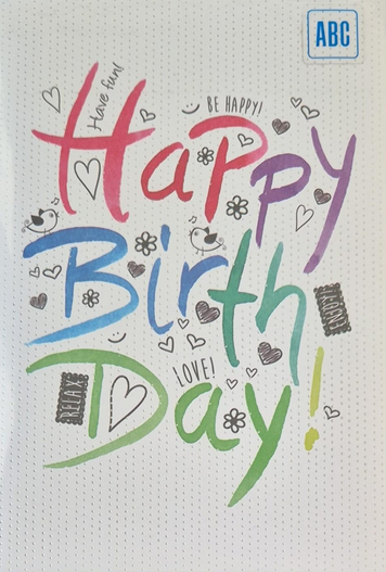 Happy Birthday (B6)