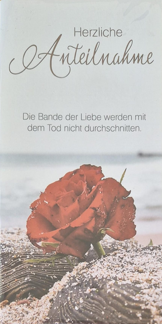 Herzliche Anteilnahme (10.5 x 21 cm)