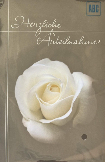 Herzliche Anteilnahme (B6)