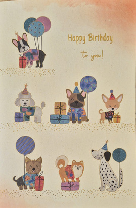 Happy Birthday to you (B6)