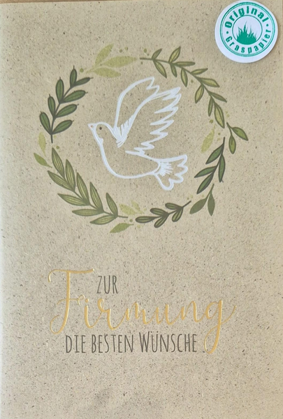 Zur Firmung die besten Wünsche (B6)