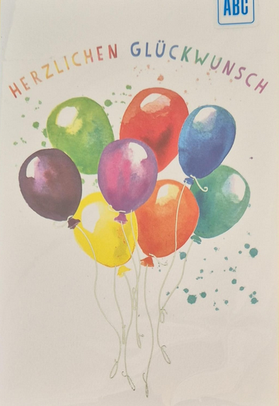 Herzlichen Glückwunsch (B6)