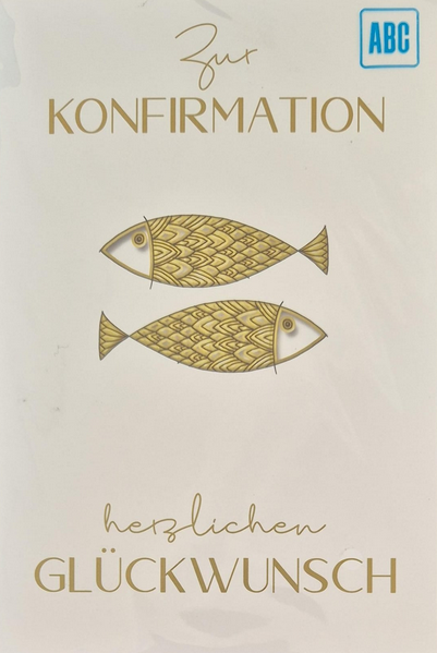 Zur Konfirmation herzlichen Glückwunsch (B6)