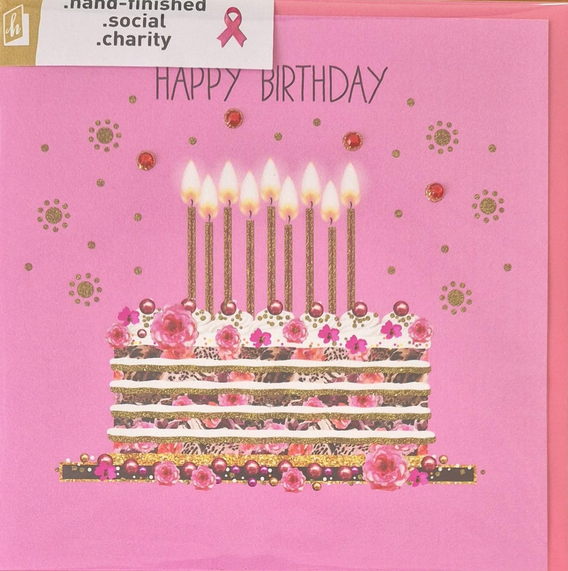 Happy Birthday (15 x 15 cm)