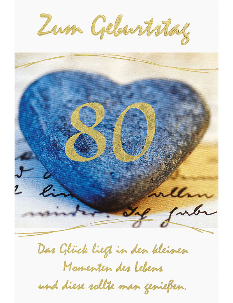 DK Geburtstag Zahl 80