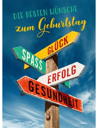 Die Besten wünsche zum Geburtstag