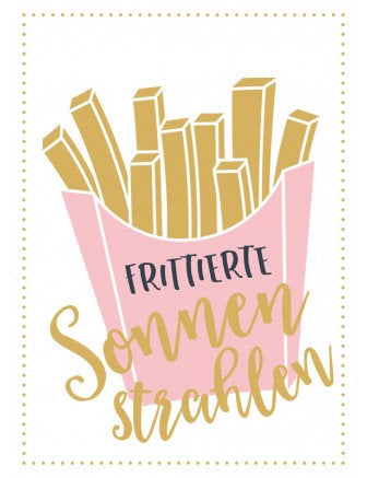 Postkarte Sternenstaub hoch