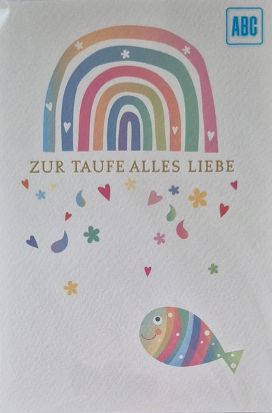 Zur Taufe alles Liebe (B6)