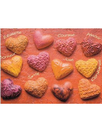 DK Kultura: Bonheure,courage,Französisch amour quer.