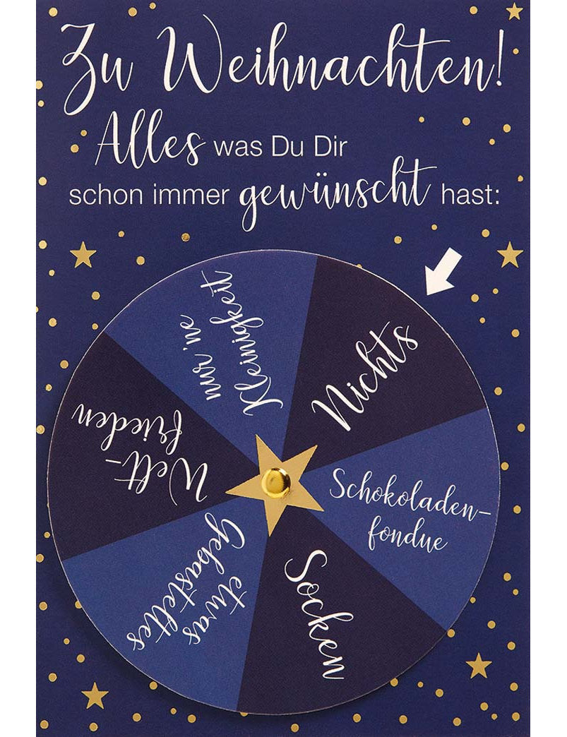 Weihnachten Moving Card hoch