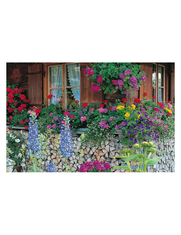 DK Emotion Holzhaus Mit Blumen Emotion