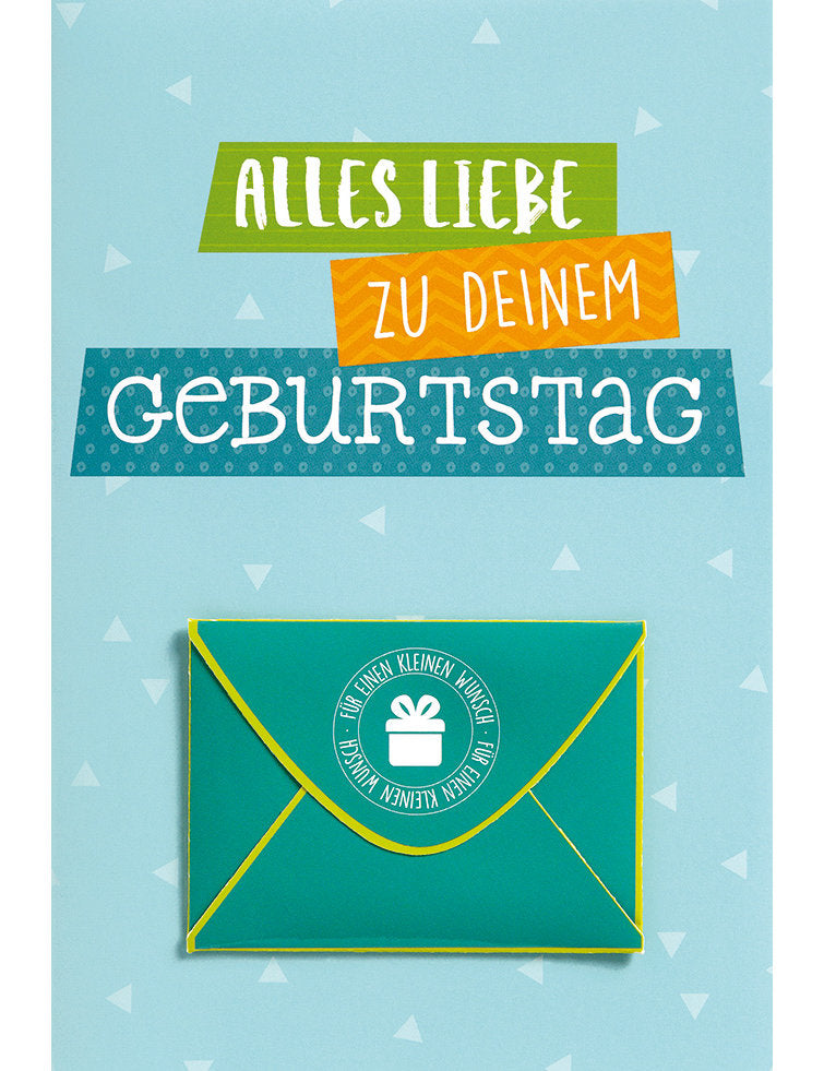DK Geburtstag Geldkarte