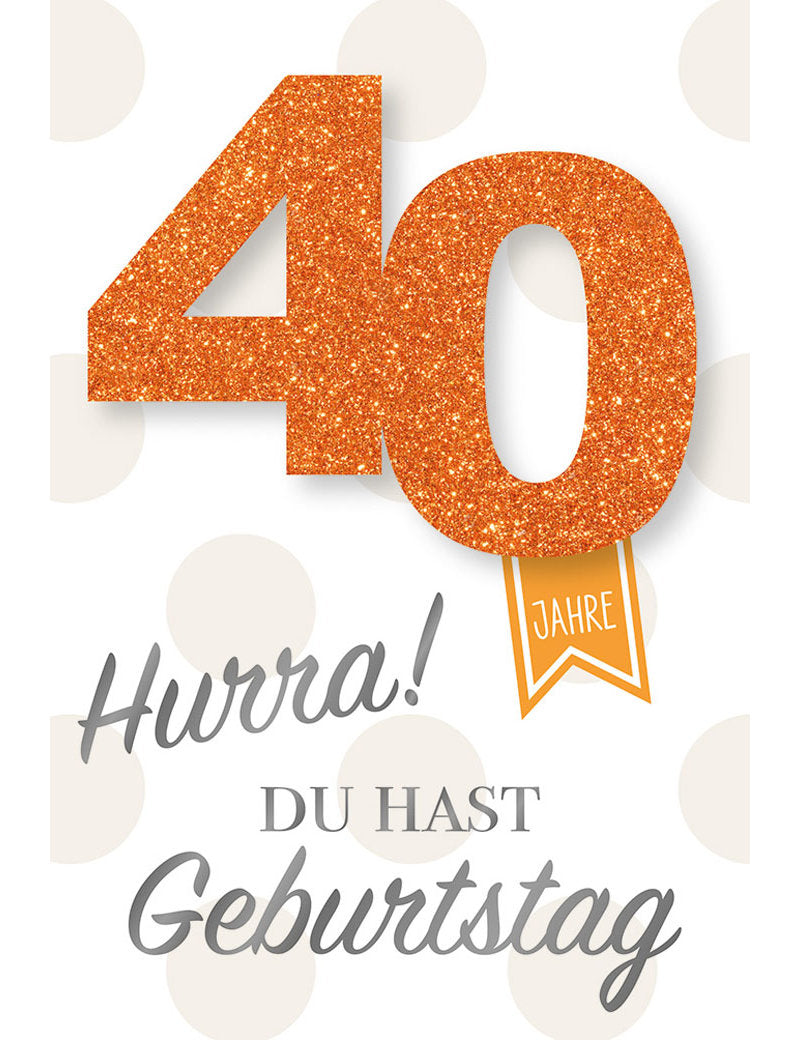 DK Geb Zahl 40 Collage