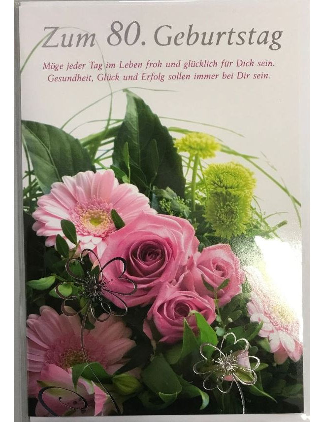 DK Geburtstag Zahl 80