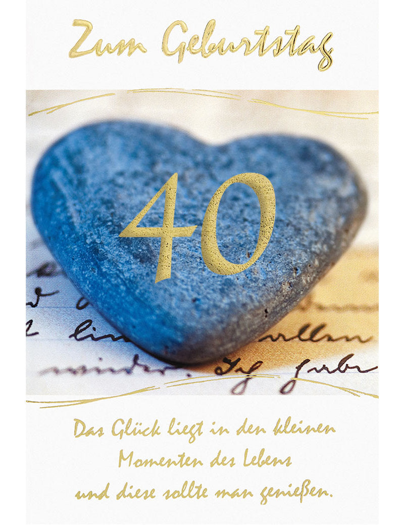 DK Geburtstag Zahl 40