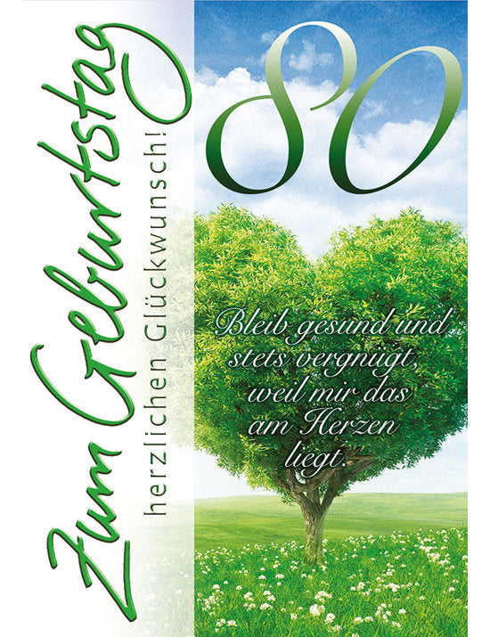 Doppelkarte Basic 80Geb.