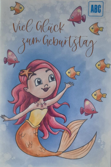 Viel Glück zum Geburtstag (B6)