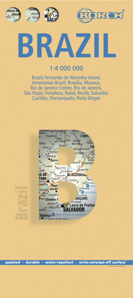 Borch Map Brazil / Brasilien