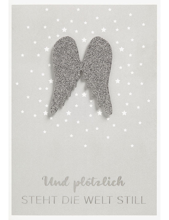 Doppelkarte Lifestyle Trauer