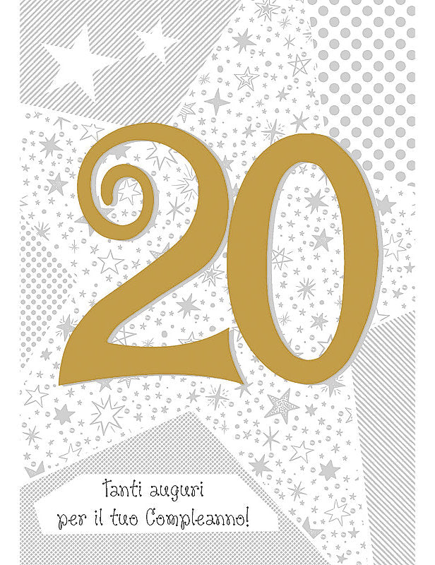 Biglietto Eta' - 20 Anni