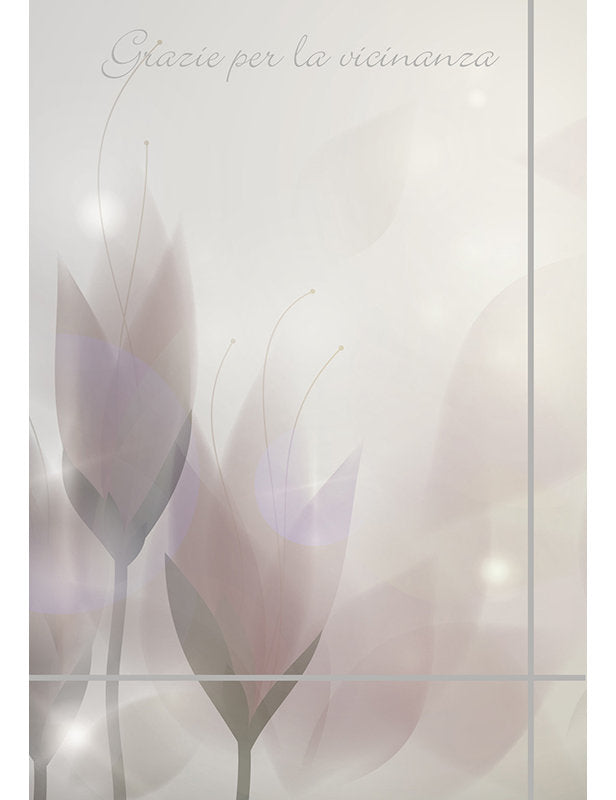 Doppelkarte. Biglietto lutto