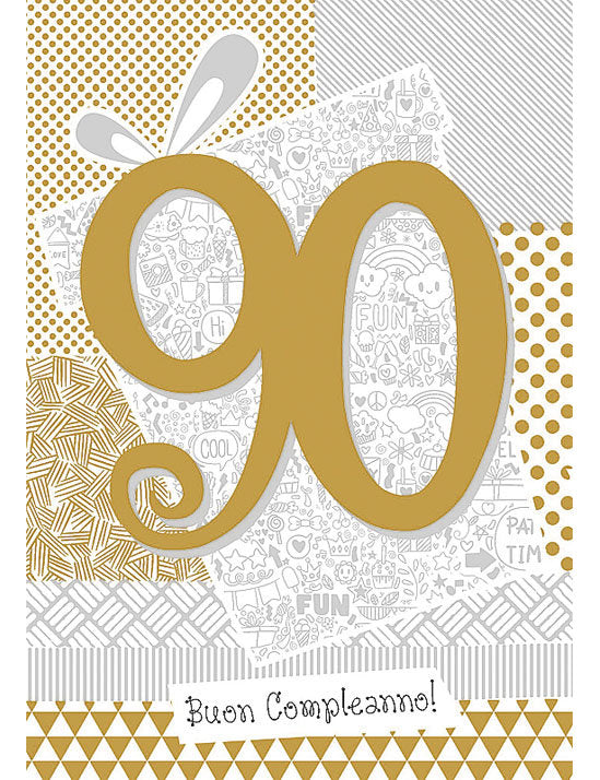 Biglietto Eta' - 90 Anni