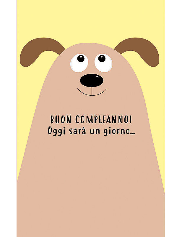 Biglietto Compleanno C/rotella