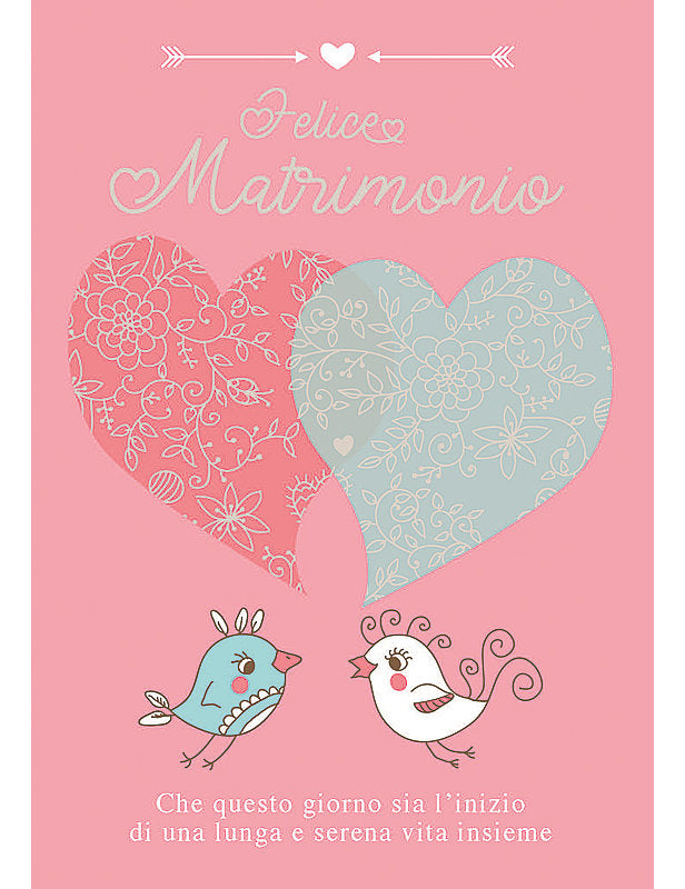 Biglietto Wedding Day C/foil