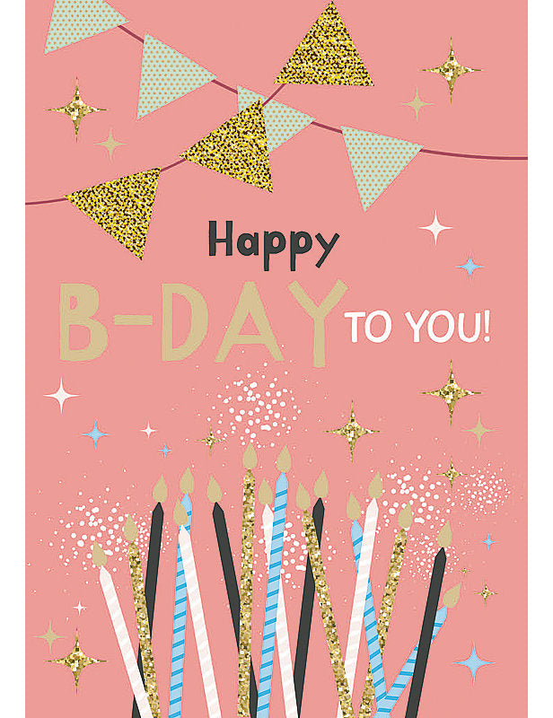 Biglietto Buon Compleanno Design C/foil