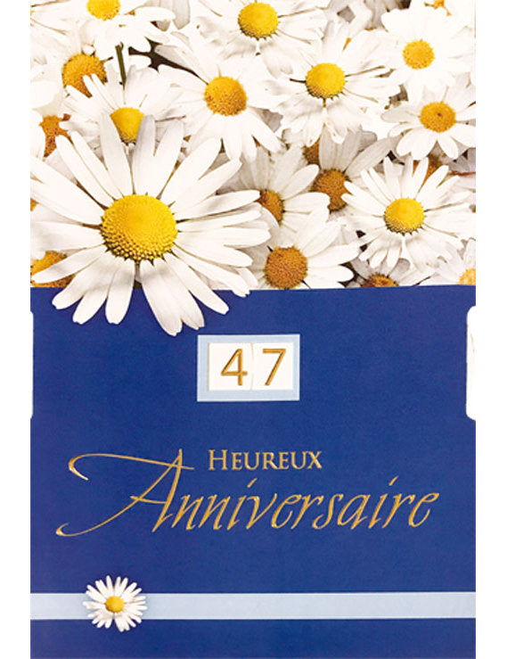 CD Anniversaire avec disque 11-263