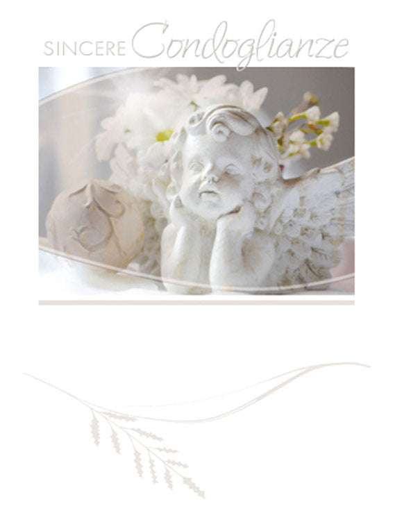 Biglietto Sincere Condoglianze 2-3314