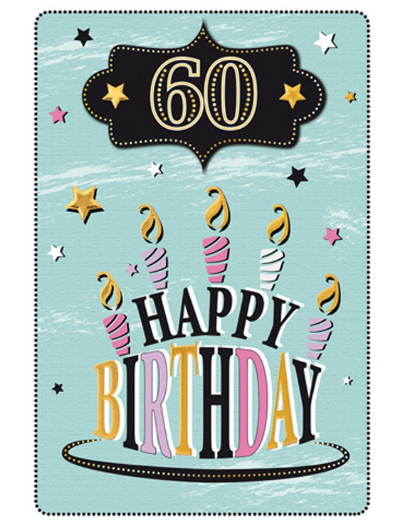 DK Zahlengeburtstag 60