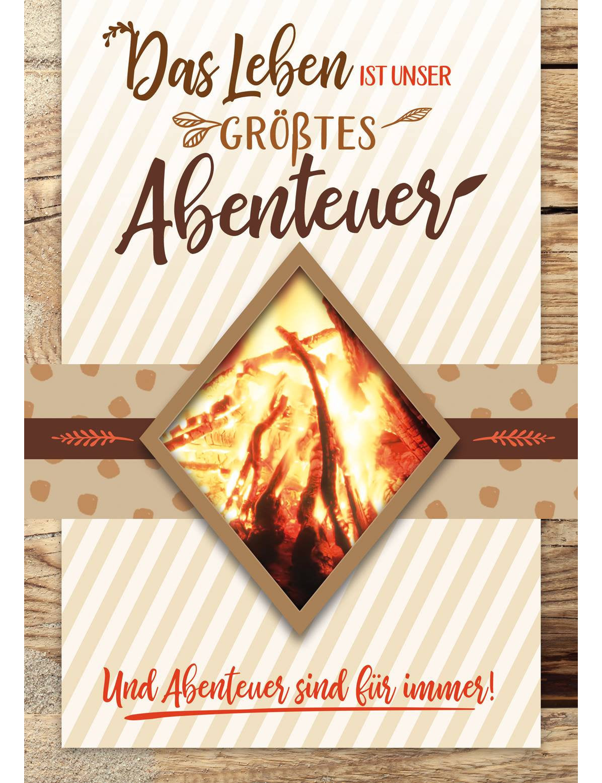 Soundkarte Das Leben ist unser grösstes Abenteuer