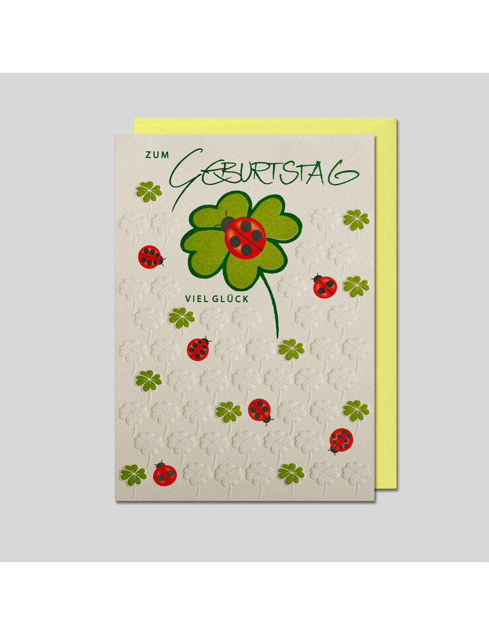Doppelkarte. Geburtstag